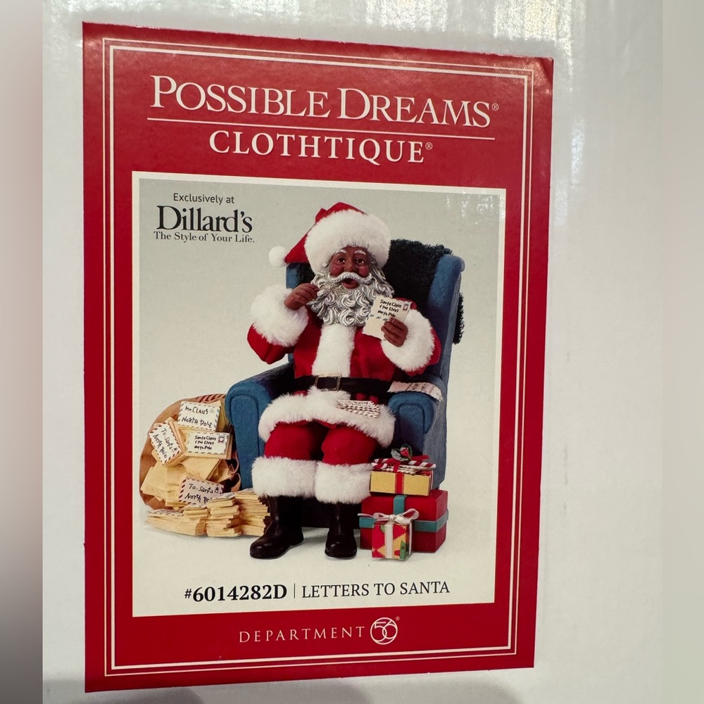 Possible Dreams “Letters to Santa” African American